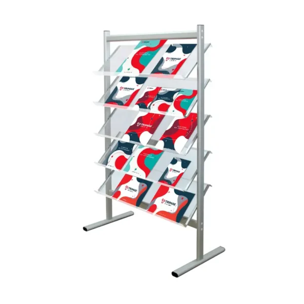 Stand pentru brosuri, ziare sau reviste-trimax