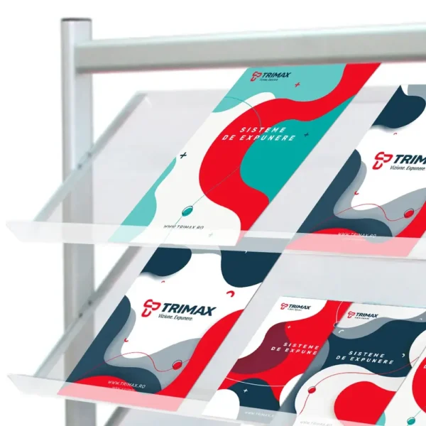 Stand pentru brosuri, ziare sau reviste-trimax