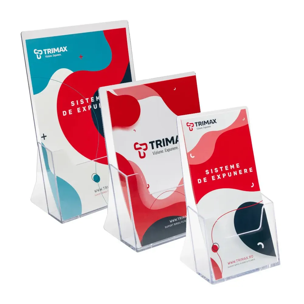 Suport Birou Flyere si Pliante-trimax