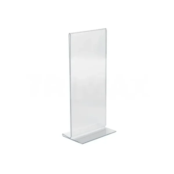 Suport Meniu Tip T Transparent-trimax