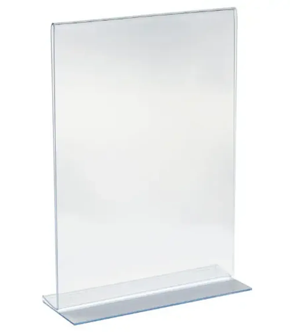 Suport Meniu Tip T Transparent-trimax