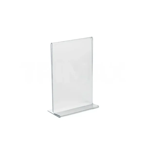 Suport Meniu Tip T Transparent-trimax