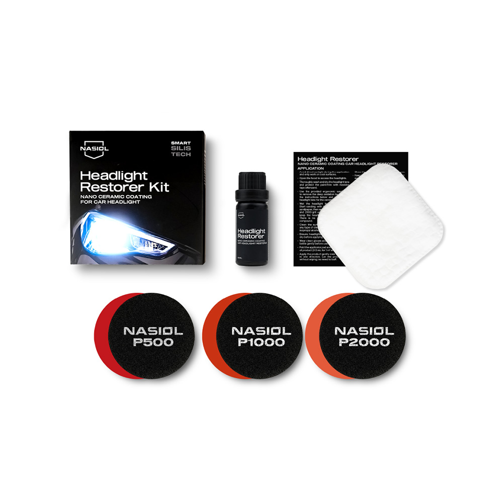 Kit Restaurare Faruri 10ML - Nasiol