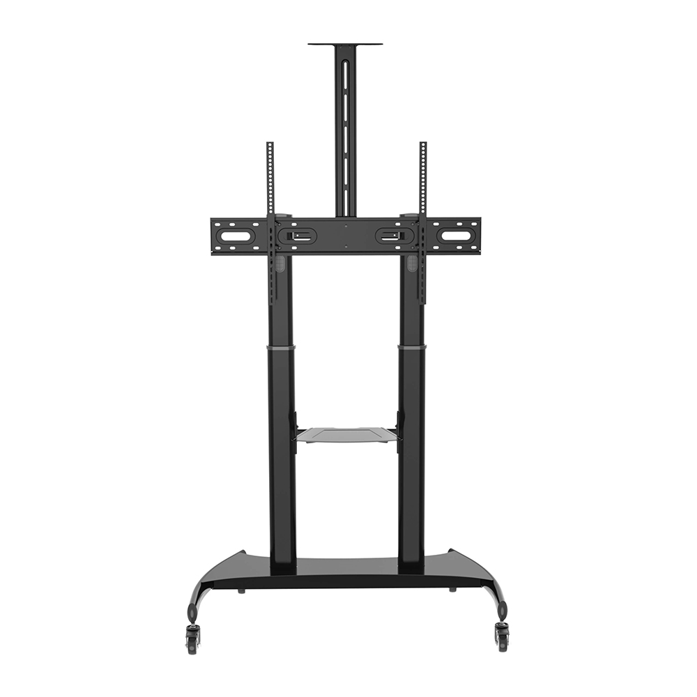 Stand TV mobil cu doua polite(max.5kg/polita) Blackmount TBM-T100, diagonale 60"-100", max. 100 kg