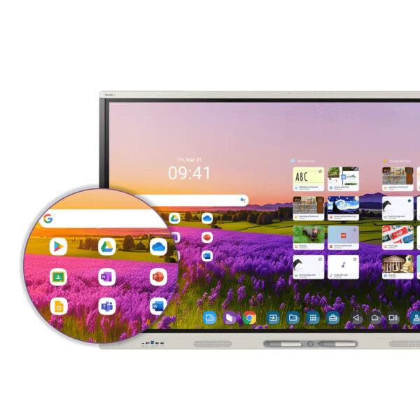 Display SMART Board® MX286-V5 Educational 86'', 16:9, Android 13
