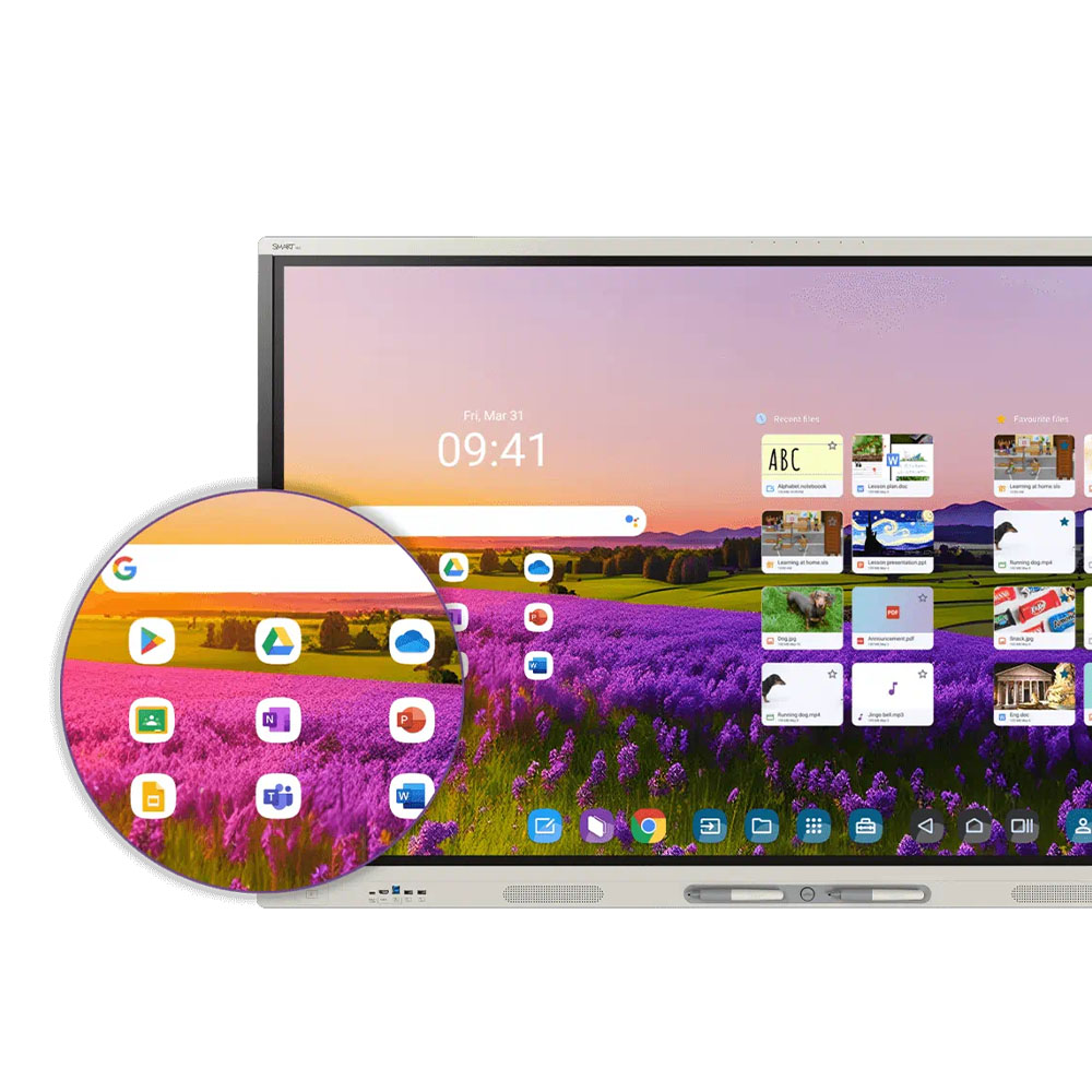 Display SMART Board® MX286-V5 Educational 86'', 16:9, Android 13