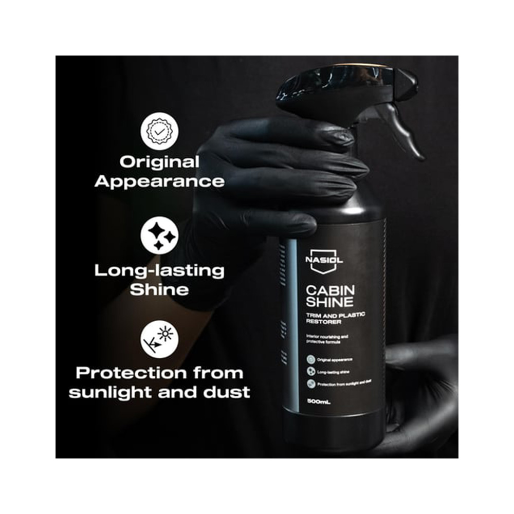 Protecție pentru Suprafețele din Plastic 500ml - Nasiol CabinShine