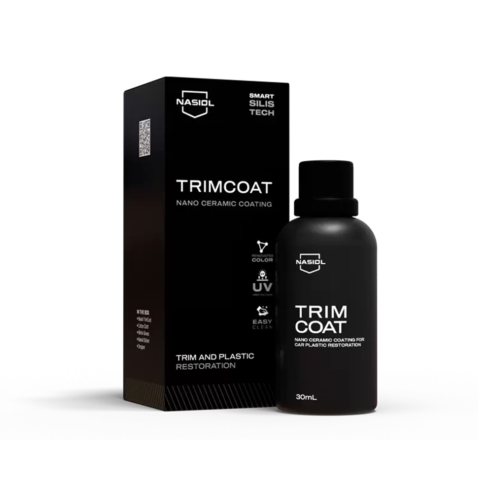 Protecție Ceramică pentru Suprafețe din Plastic 30ml - Nasiol TrimCoat