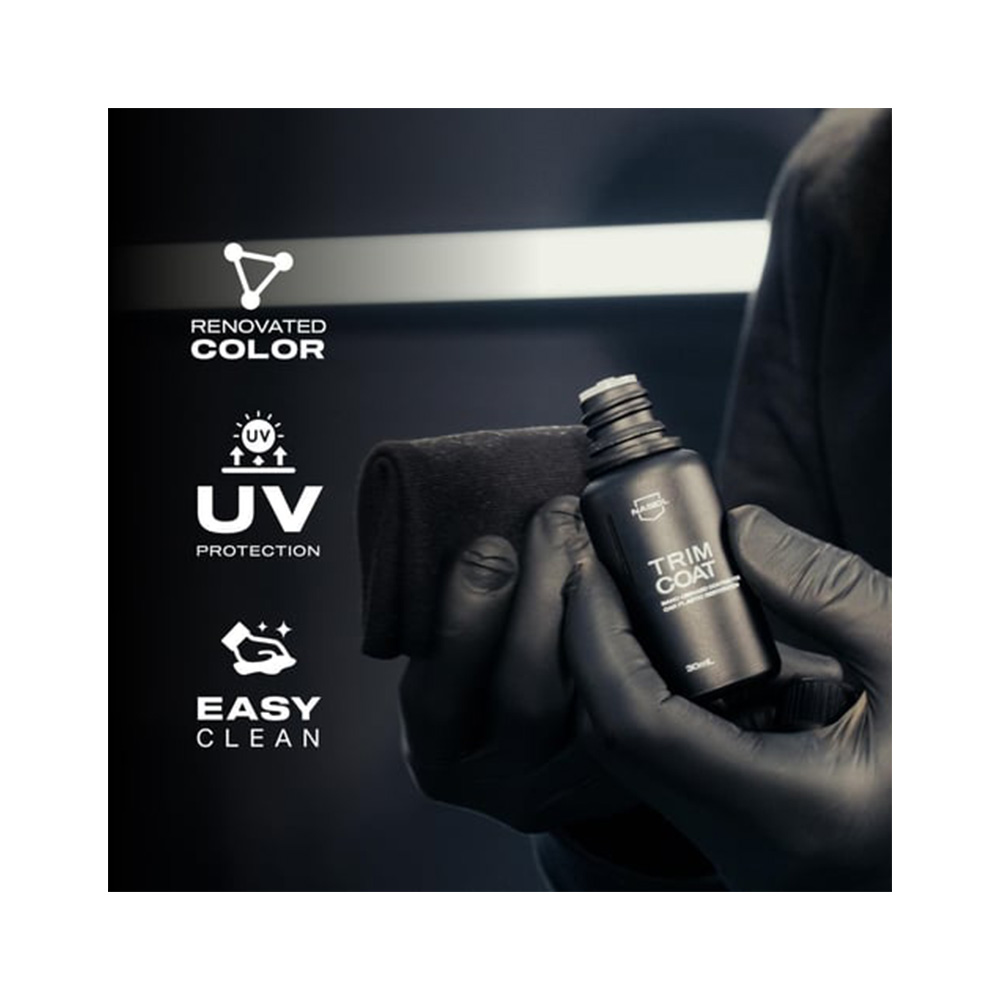 Protecție Ceramică pentru Suprafețe din Plastic 30ml - Nasiol TrimCoat