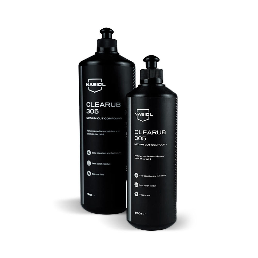 Pastă polish auto pentru zgârieturi medii- Nasiol CleaRub 305