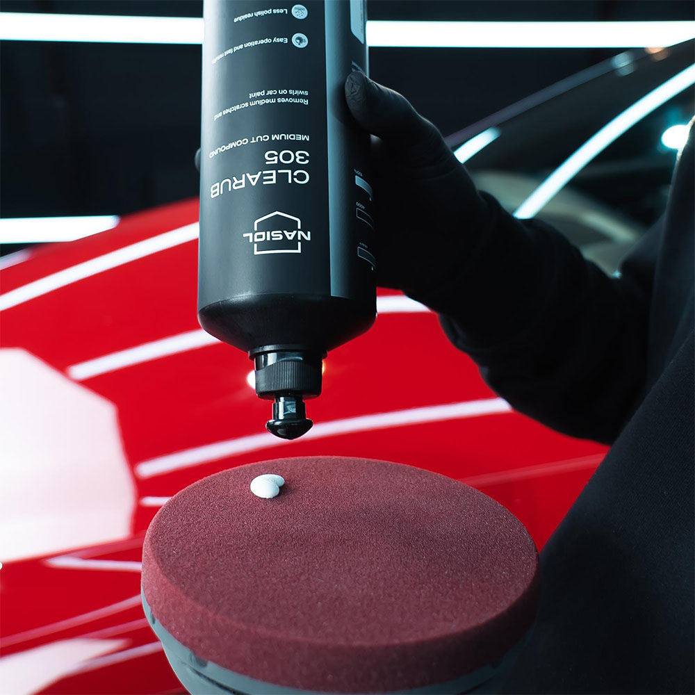 Pastă polish auto pentru zgârieturi medii- Nasiol CleaRub 305