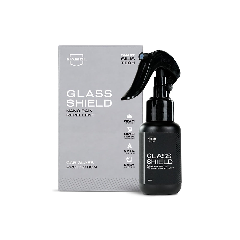 Protecție Hidrofobă pentru Parbriz și Oglinzi 50ml - Nasiol GlassShield
