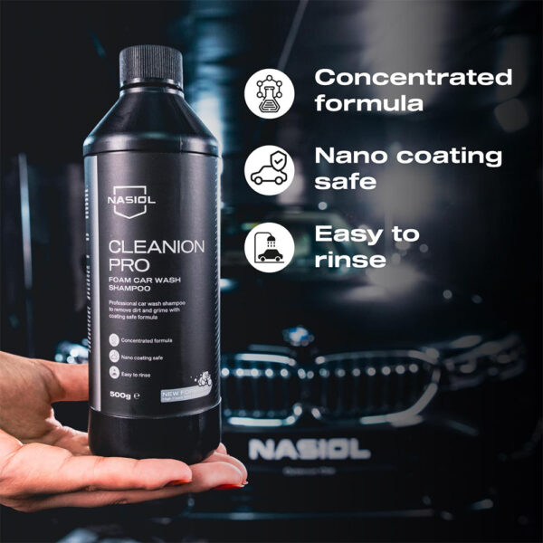 Șampon auto profesional - Nasiol Cleanion Pro 500ml