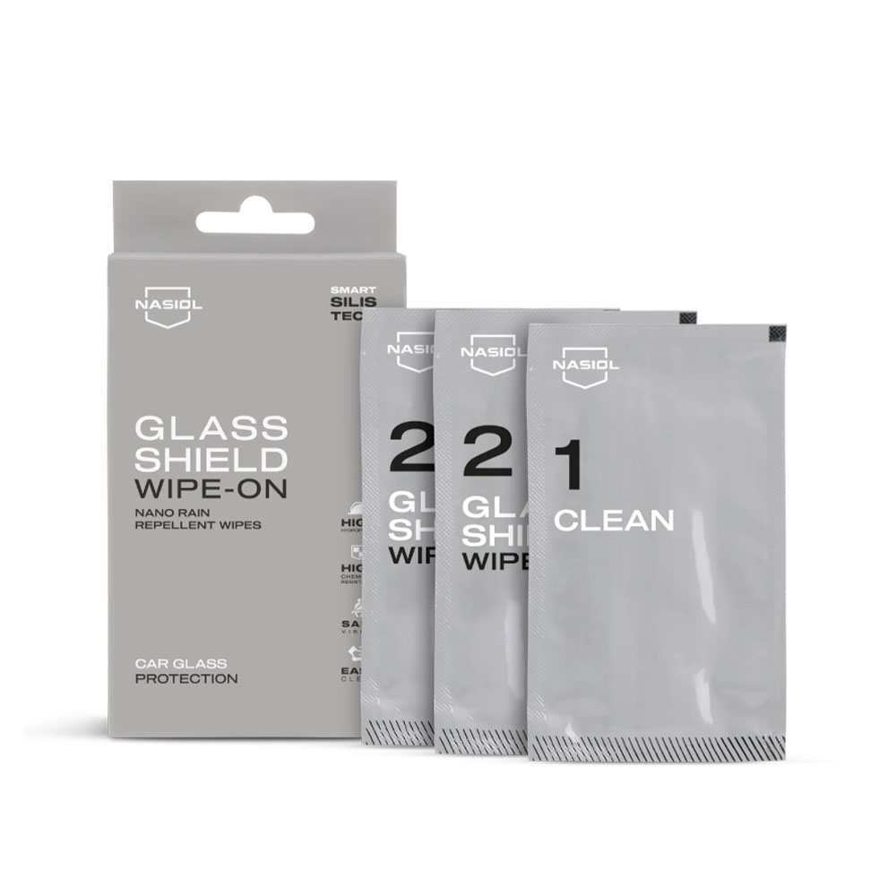 Șervețele pentru Protecție Parbriz - Nasiol GlassShield Wipe-On