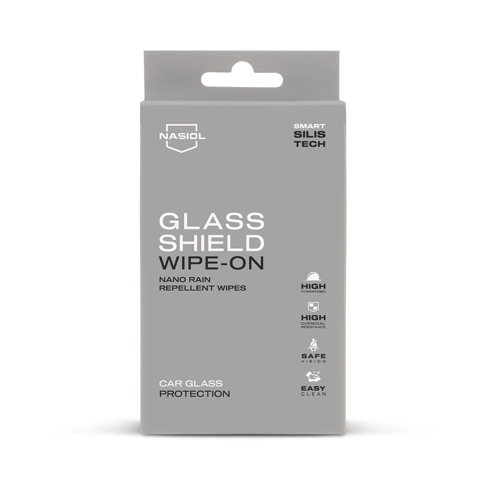 Șervețele pentru Protecție Parbriz - Nasiol GlassShield Wipe-On