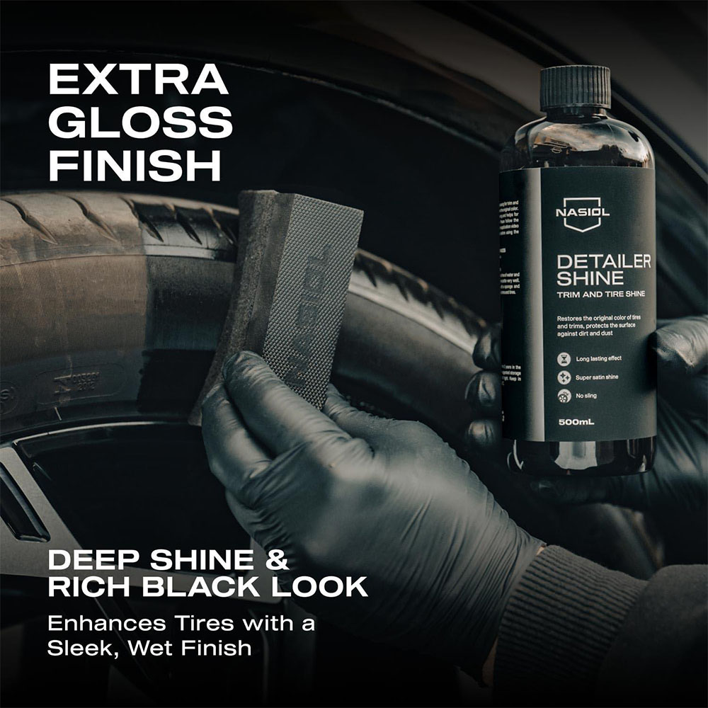 Soluție Curățare Anvelope 500ml - Nasiol DetailerShine