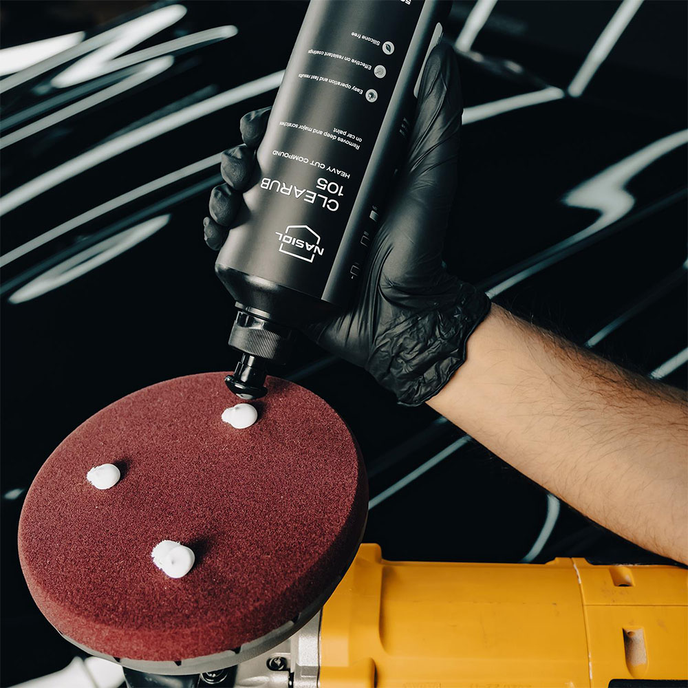 Pastă polish auto pentru zgârieturi majore - Nasiol CleaRub 105
