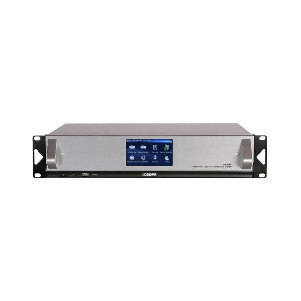 Controller Inteligent seamless de Audioconferinta DSPPA D6201C, cu ecran touch de 4.3"