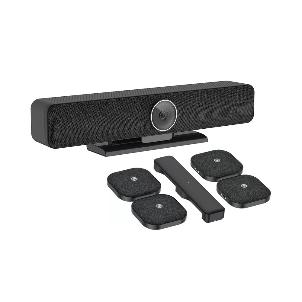 Sistem videoconferinta pentru sali medii si mari, WDI-TB5W, 4K Ai Facetracking, Speaker, Mics, DSP, 10m pick up range
