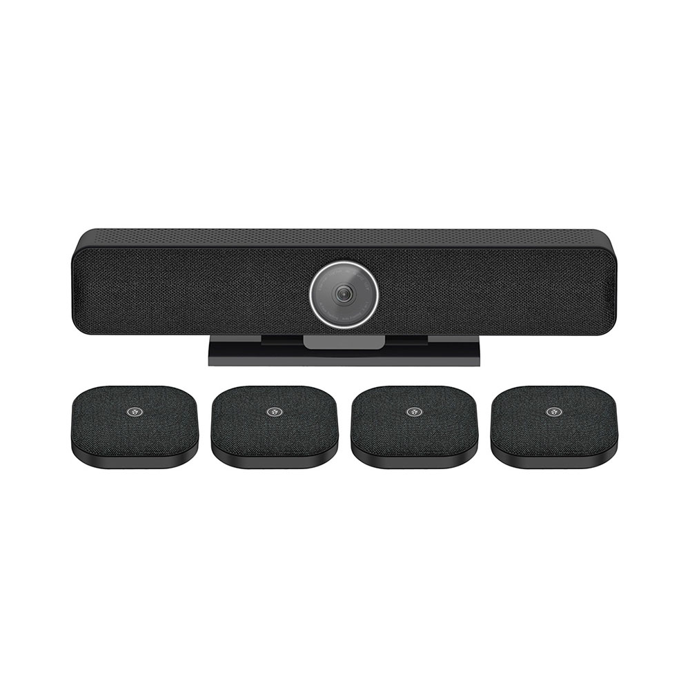 Sistem videoconferinta pentru sali medii si mari, WDI-TB5W, 4K Ai Facetracking, Speaker, Mics, DSP, 10m pick up range