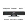 Sistem videoconferinta pentru sali medii si mari, WDI-TB5W, 4K Ai Facetracking, Speaker, Mics, DSP, 10m pick up range