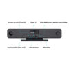 Sistem videoconferinta pentru sali medii si mari, WDI-TB5W, 4K Ai Facetracking, Speaker, Mics, DSP, 10m pick up range