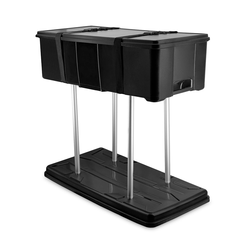 Masă Publicitară Pliabilă Tip Valiză cu Roți