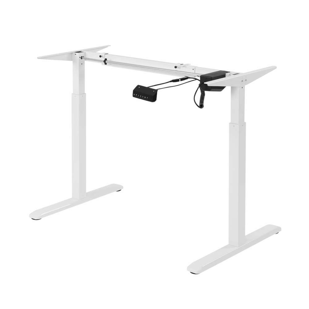 Cadru ProMotion OneDrive, cu inaltime reglabila 73-123 cm, memorie si afisaj digital, un motor, greutate sustinuta 80 kg, alb