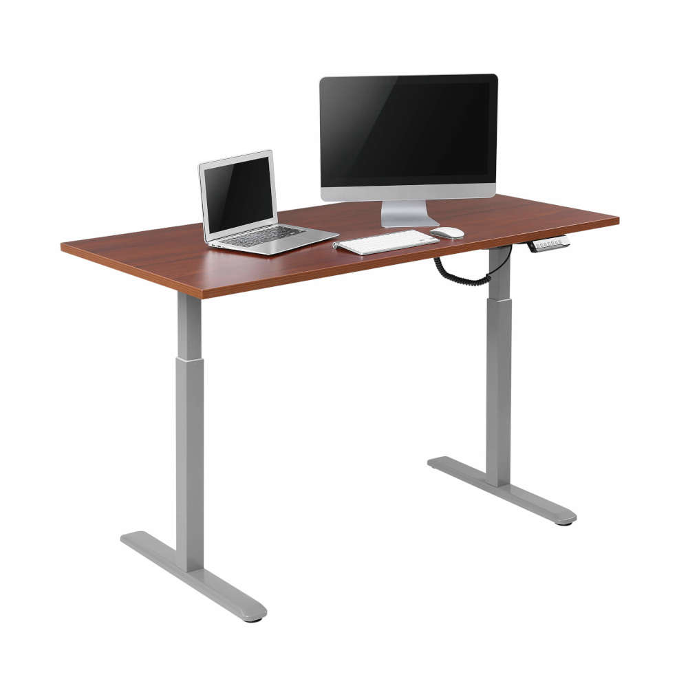 Birou ProMotion OneDrive, cu inaltime reglabila 73-123 cm, memorie si afisaj digital, un motor, greutate sustinuta 80 kg, alb