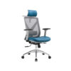 Scaun Ergonomic Mike-H, full mesh, translatie sezut, spatar si suport lombar reglabil